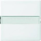 Busch-Jaeger 2506 N-914 Wisselschakelaar, Kruisschakelaar, Knop, Tekstveld Afdekking Busch-balance SI Alpine-wit 1 stuk(s)