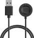 kwmobile USB-oplaadkabel zwart voor Fossil Gen 6 5 4 Smartwatch / Skagen Falster 2