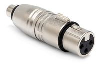 HOSA GXF-132 RCA naar XLR3F Adapter