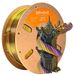 Tri-Color Silk PLA Filament 1,75mm pour imprimantes 3D, bobine de 1kg