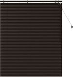 vidaXL Venetiaanse jaloezie Donkerbruin 130 x 160 cm 35 mm