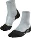 FALKE Ergonomic Sport System FALKE TK2 Short Cool Heren Wandelsokken - Lichtgrijs - Maat 42-43