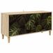 vidaXL Meuble TV ELBURG 102 x 33 x 50 cm Sonoma Bois d'ingénierie