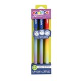 Carioca 41025 balpen Blauw, Rood Stick balpen Medium 3 stuk(s)