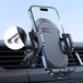Miracase Mobiele telefoonhouder voor in de auto, nieuwe dubbele haak van staal, voor ventilatiegleuf, compatibel met iPhone 14/13/12, Samsung Xiaomi en andere smartphones serie
