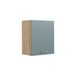 Vicco Hangkast "R-Line", Blauw-grijs/Goudkleurig Eiken 50 cm