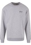 Forvert Sweatshirt 'Crewn. Carlsbad' grijs