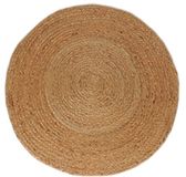 Atout Ciel Tapijt, rond, van jute, gevlochten, 120 cm