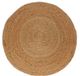 Atout Ciel Tapijt, rond, van jute, gevlochten, 120 cm