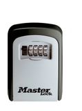 MasterLock Sleutelkluis - Met cijferslot - Met beugel - Grijs