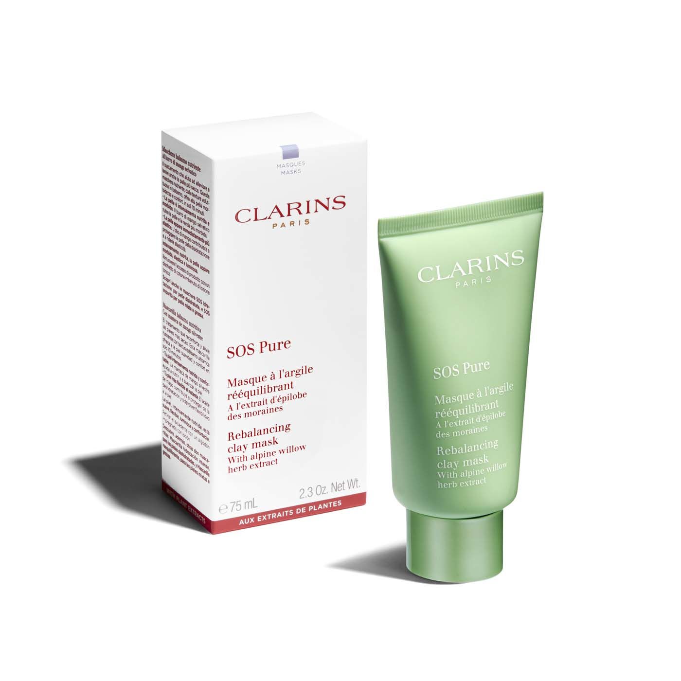 Clarins SOS Pure Masque Masker - 75 ml - Gezichtsmasker