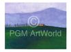 Ralf Westphal Impression d'art - Abendstimmung in der Toskana 40x30cm