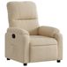 VidaXL Accent Chair Microfiber Cream