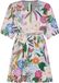 Rebelle MyRebelle Jurk Tropic Blush Viscose Wit/Multi Maat 42
