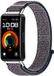 By Qubix Qubix - Sport loop nylon bandje - Blauw gemêleerd - geschikt voor Huawei Band 10 / 9 / 8