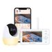RobiCam Vidéo-babyphone BabyView ABM206, sans mémoire de stockage, blanc/noir