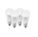 LEDVANCE Smart LED-lamp met Bluetooth Mesh-technologie, E27-fitting, instelbare lichtkleur (2000-6500K), RGB-kleur veranderbaar, vervangt 60W gloeilampen, bestuurbaar met Google en Alexa, 4-pack