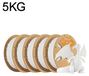 PLA Hyper Speed Mat filament pour imprimante 3D - 5 kg - 1,75 mm - Blanc