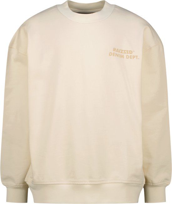 RAIZZED Nover Sweater Jongens - Hoodie - Vest - Ecru - Maat 152