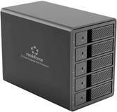 Renkforce RF-6647600 8.9 cm (3.5 Zoll) Festplattengehäuse 5 Bay 3.5 Zoll USB-A (USB 3.0) (RF-6647600)