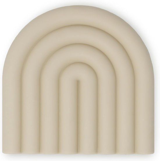 Mushie Rainbow Teether - Shifting Sand