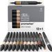 Winsor & Newton 884955080122 - Markeerstiften - Zwart - 13 stuks