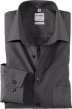 OLYMP Luxor comfort fit chemise - gris anthracite - sans repassage - tour de cou : 45