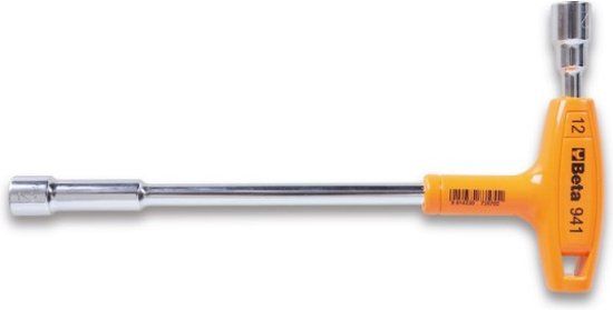 Beta 941 7-T DOPSLEUTELS MET KRACHTHANDGREEP - lengte: 200 mm.