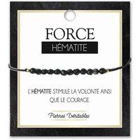 Armband van natuurlijke hematietstenen