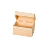Artemio VICB03 houten kist, middelgroot, beige, 14 x 10 x 11 cm