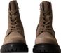 GEOX Leren enkellaarsjes Iridea Suede Dames Bruin Maat 40
