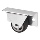 SOTECH Set van 4 Boxwielen TRIER (Ø 30 mm, voor zijmontage, donkergrijs)