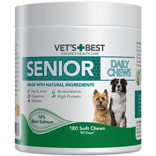 Vet's Best Dagelijks zachte kauwtabletten - Supplementen voor senior honden 180 kauwtabletten