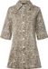 PIECES - PCSALUME 3/4 DENIM DRESS - Meisjes - Mini jurken - XS - Katoen - Elastaan - Lente/Zomer - Jurk - Kinderen - Birch - Print - Houtje-touwtje sluiting