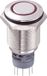 TRU COMPONENTS 701859 LAS2GQF-22ZE/R/12V/N/P Interrupteur à pression résistant au vandalisme 250 V/AC 3 A 2x on/on Continu Rouge 1 pièce(s)