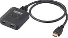SpeaKa Professional SP-HDMIBS-100 HDMI-switch 2 poorten Ultra HD-geschikt, Bidirectioneel bruikbaar 7680 x 4320 Pixel