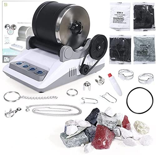 Abbcoert Professionele Rock Tumbler Kit