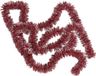 Gerimport Guirlandes de Noël - 2 pièces - Rouge - Feuille métallique - 180 x 7 cm