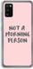 Case Company® - Samsung Galaxy A41 Case - Morning person - Soft Cover