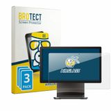 BROTECT Screenprotector 3 Stuks voor Sunmi T3 Beschermglas transparant