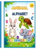 Animal Alphabet: Coloring Book