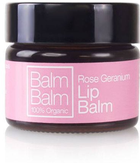 Balm Balm Rose Geranium Organic Lip Balm Pot 15ml