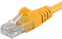 PremiumCord SP6UTP002Y netwerkkabel Geel 0,25 m Cat6 U/UTP (UTP)