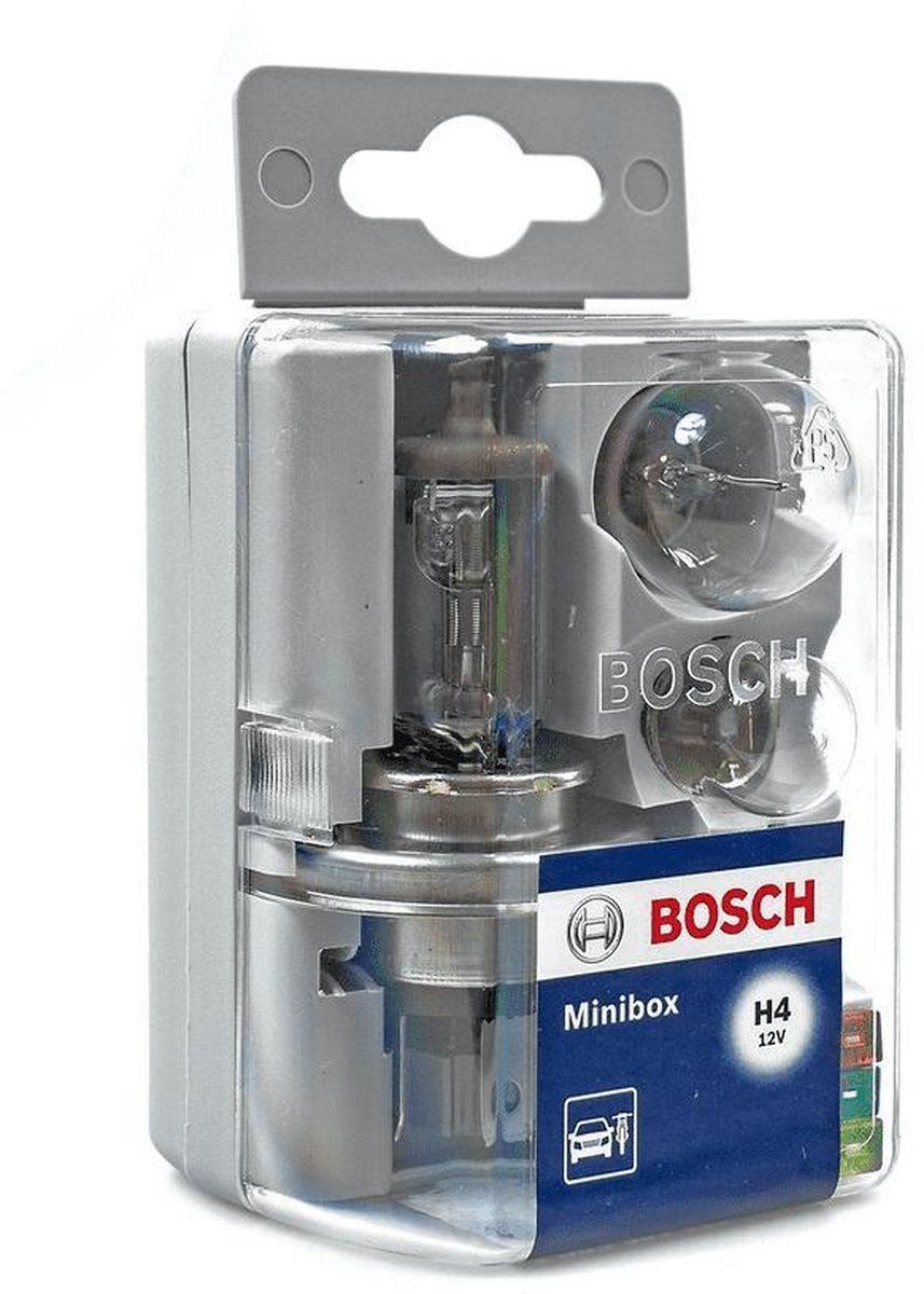 Bosch H4 Minibox - Wit - Autotoebehoren