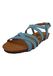 Plakton Sandalen met riem turquoise