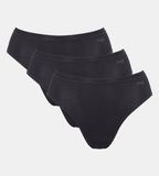 Sloggi Women GO Daily Cotton Tai (3-pack) - dames slip - zwart