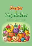 FRUITS AND VEGETABLES COLORING BOOK