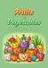 FRUITS AND VEGETABLES COLORING BOOK