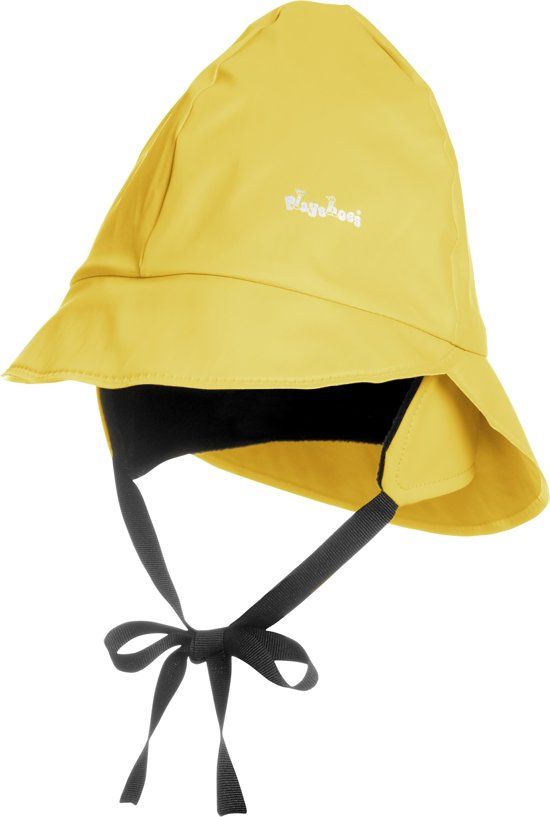 Playshoes UV zwempetje Playshoes Fleece Regenhoed Kinderen - Geel - Maat 47CM