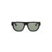 Bvlgari Bv40072i Lunettes de soleil homme noir carrées vert 55mm